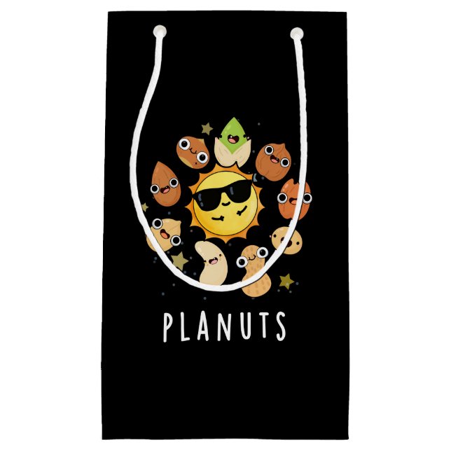 Planuts Funny Astronomy Nöt Pun Mörk BG (Framsidan)