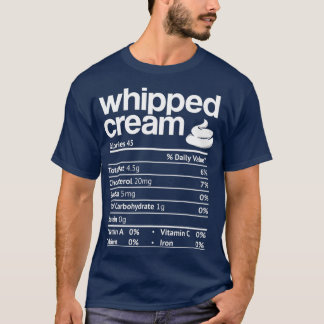 Pläppad Cream Nutrition Funny Thanksgiving T Shirt