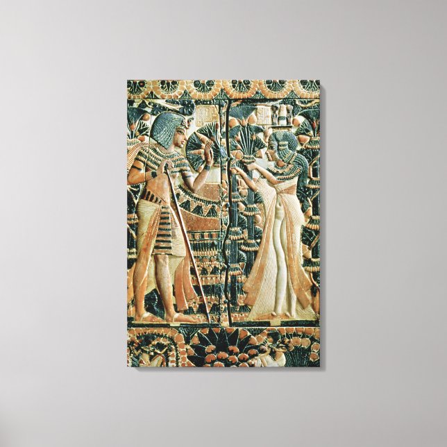 Plaque från locket till erbjudandet som visar canvastryck (Framsida)