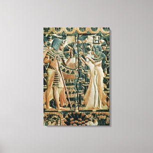 Plaque från locket till erbjudandet som visar canvastryck