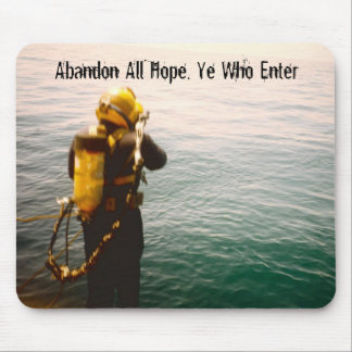 Plaska för buktdykare musmatta