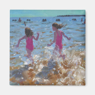 Plaska i havet Clacton. 2014 Magnet