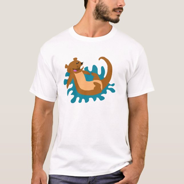 Plaska utter tee shirt (Framsida)