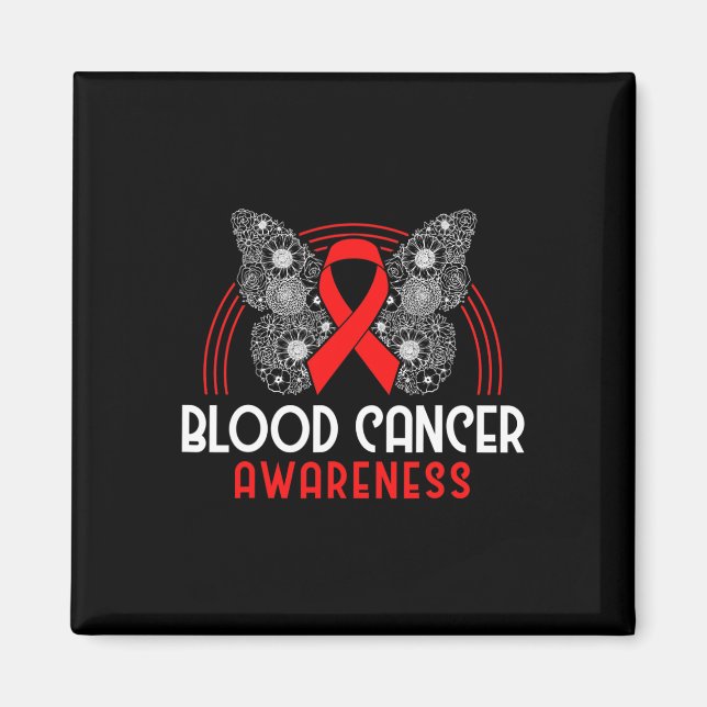 Plasma Cell Myeloma Survivor Blood Cancer Awarenes Magnet (Framsidan)