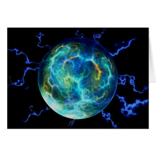 Plasma Electric Hälsningskort