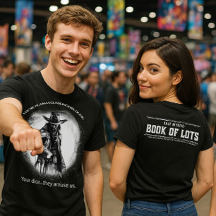 Plasma Gunslinger - Indie Sci-Fi & Fantasy RPG T Shirt