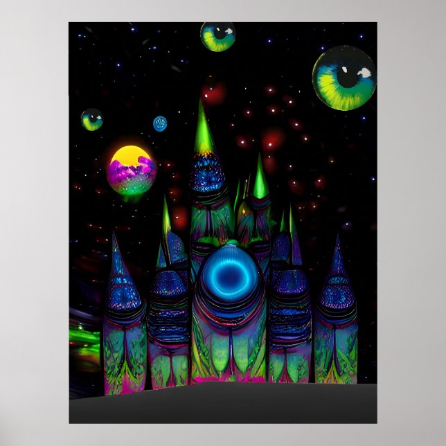 Plasma Torn av World VII Poster (Framsidan)