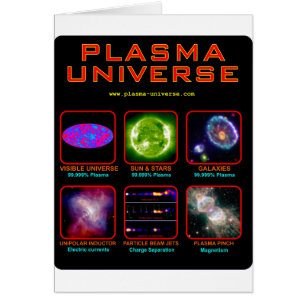 Plasmauniversum Hälsningskort