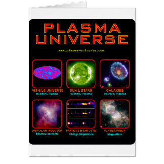 Plasmauniversum Hälsningskort
