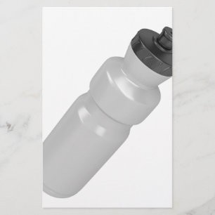 Plast- flaska för sport brevpapper