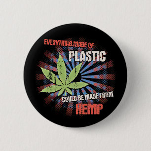 Plast- Hemp Knapp