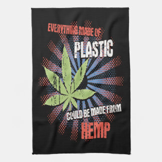 Plast- Hemp Kökshandduk