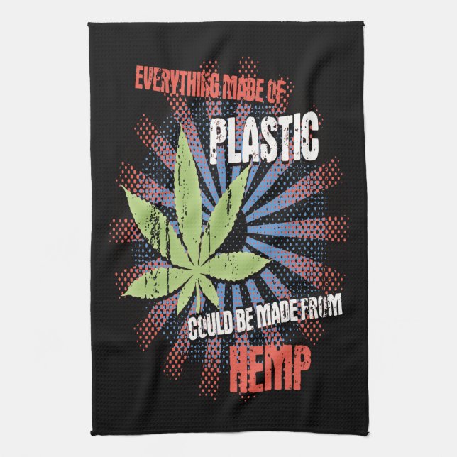 Plast- Hemp Kökshandduk (Vertikal)