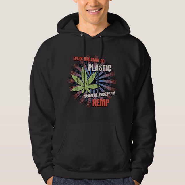 Plast- Hemp Sweatshirt (Framsida)