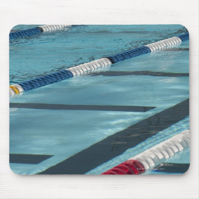 Plast- jobbkort i skapa för simbassäng musmatta (Framsidan)