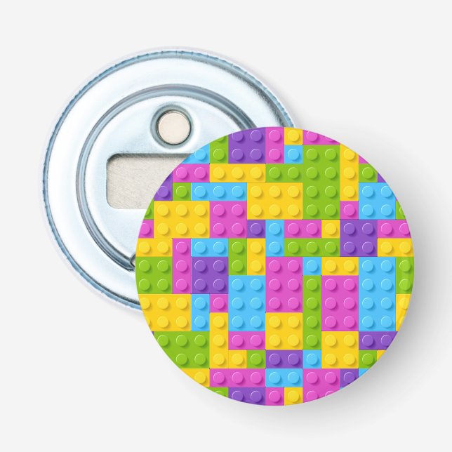 Plast- konstruktionskvartermönster flasköppnare (Framsidan)