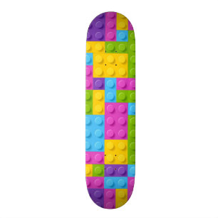 Plast- konstruktionskvartermönster skateboard bräda 20,5 cm
