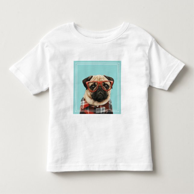 Plast Shirt Pug T (Framsida)