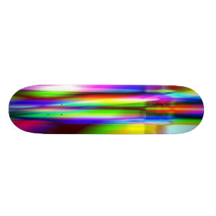 PLAST- SKATEBOARD FÖR REGNBÅGE