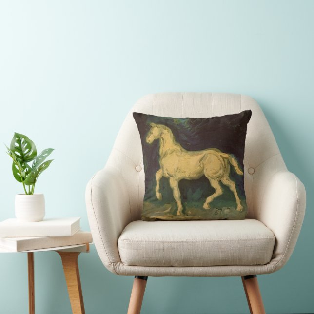 Plast Statuette a Horse av Vincent van Gogh Kudde (Stol)