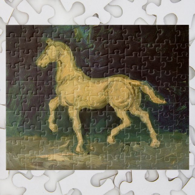Plast Statuette a Horse av Vincent van Gogh Pussel (Skapare uppladdad)