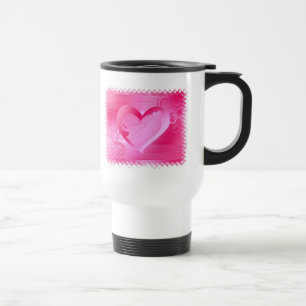 Plast- travel mug för valentingåva resemugg