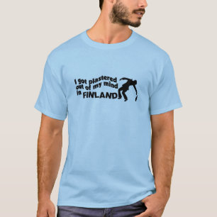 Plastat i Finlands skjorta - välj stil & färg Tröja