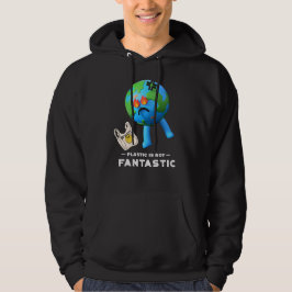 Plasten är inte fantastisk - Räddar planetet Hoodi Hoodie