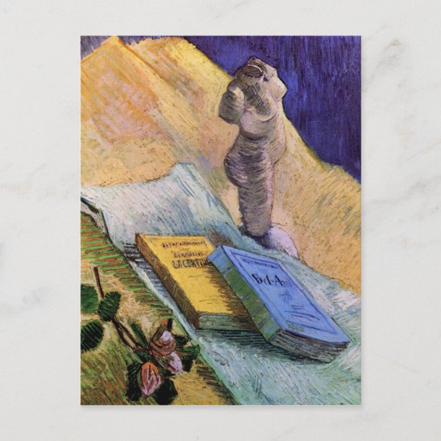 Plaster Statuette, a Ro och Novels - van Gogh Vykort (Framsida)