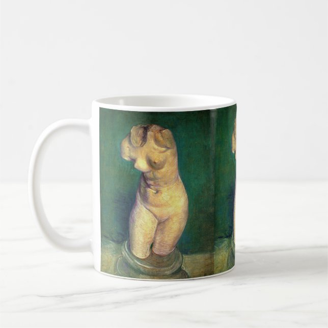Plaster Statuette Female Torso av Vincent van Gogh Kaffemugg (Vänster)