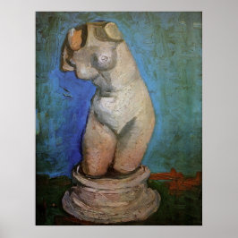 Plaster Statuette Female Torso av Vincent van Gogh Poster