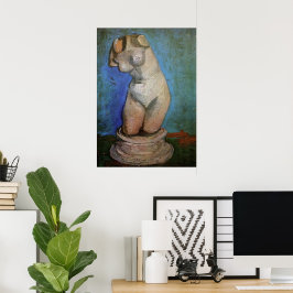 Plaster Statuette Female Torso av Vincent van Gogh Poster
