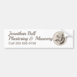Plasterer Masonry Drywall Bildekal