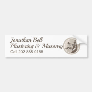 Plasterer Masonry Drywall Bildekal