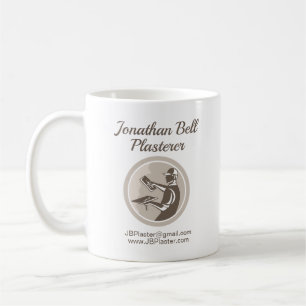 Plasterer Masonry Drywall Business Kaffemugg
