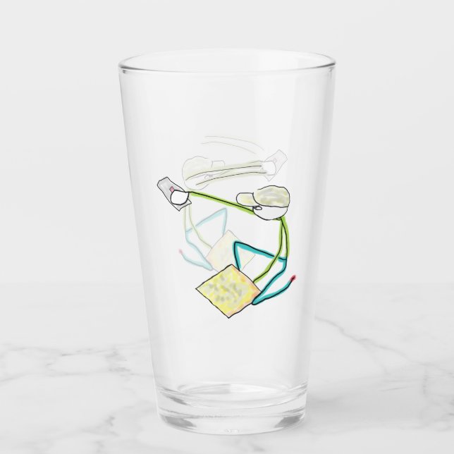 Plasterer Stickman Glaskopp (Framsida)