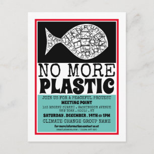 Plastfisk, klimatförändringsmötet Inbjudan