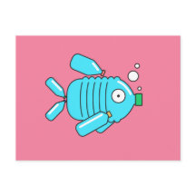 Plastflasksfisk // Medvetenhet om klimatförändring