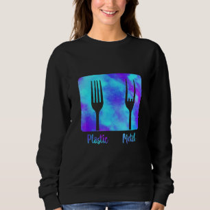 Plastgaffel Metall Sten på Heavy Metall Music 2 T Shirt