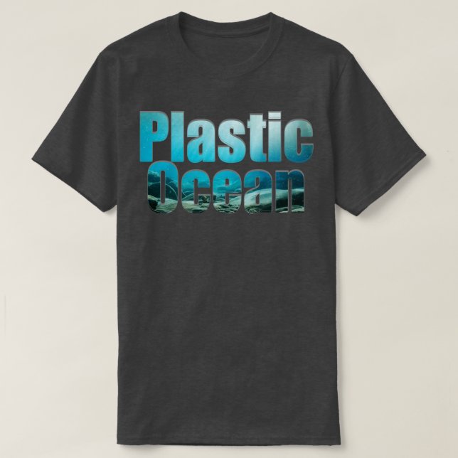 Plasthav T Shirt (Design framsida)