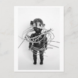 Plastic doll - Nelson Vykort