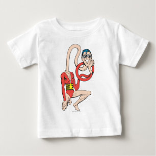 Plastic Man Rubberneck Pose T-shirt