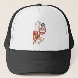 Plastic Man Rubberneck Pose Truckerkeps