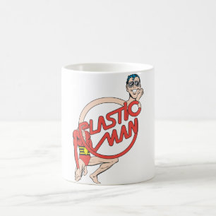 Plastic Man Rubberneck-tecken Kaffemugg