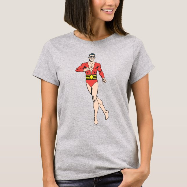 Plastic Man Stands Tee Shirt (Framsida)