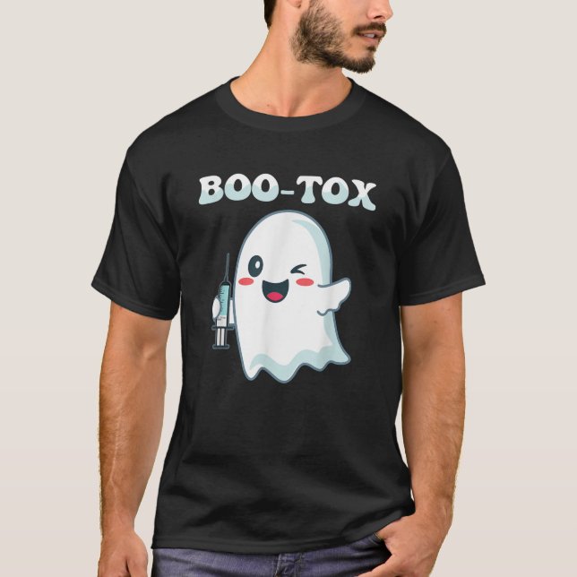 Plastic Surgeon Halloween Costume Botox Halloween T Shirt (Framsida)