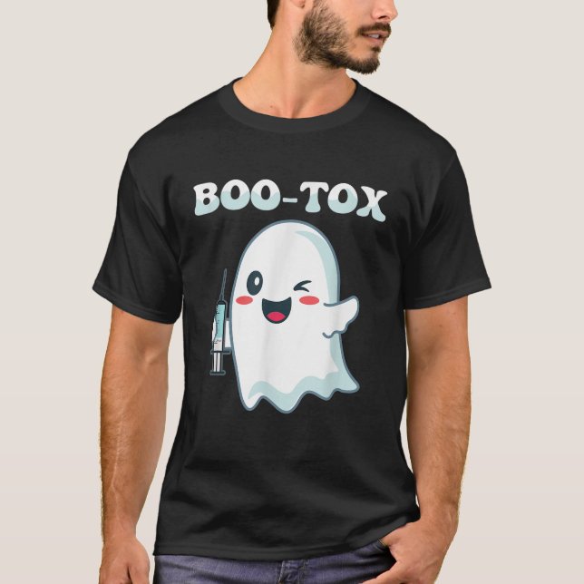 Plastic Surgeon Halloween Costume Botox Halloween T Shirt (Framsida)