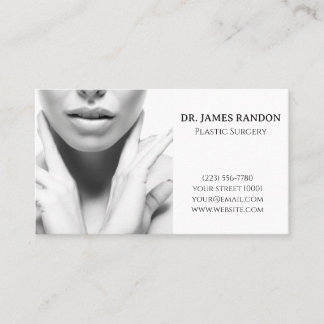 Plastic Surgery Visitenkarte Visitkort