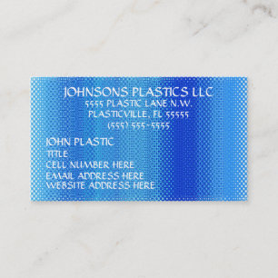 Plastics Company Visitkort