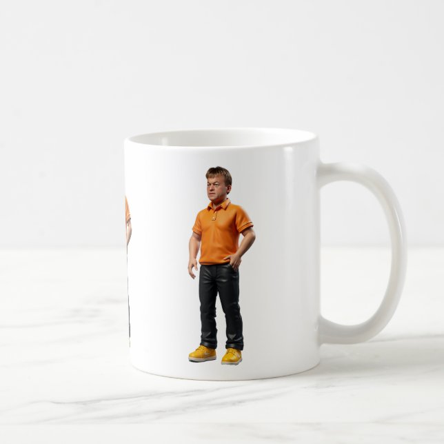 Plastikfigur HPR Kaffemugg (Höger)